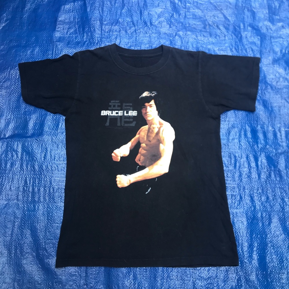 vintage bruce lee promo tee